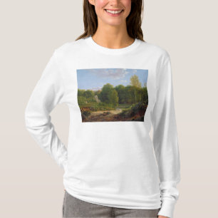 T-shirt Vista da floresta de Fontainebleau, 1829