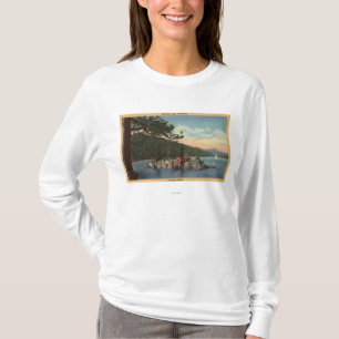 T-shirt Vista da ilha do tesouro