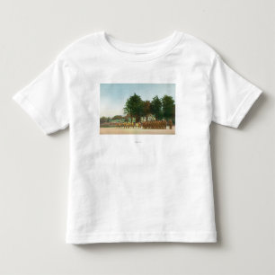T-shirt Vista da montagem de guarda Presidio na formação