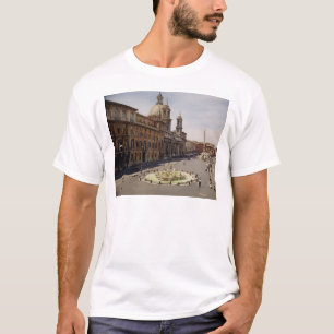T-shirt Vista da praça