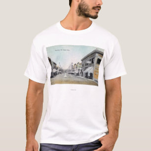 T-shirt Vista da primeira rua