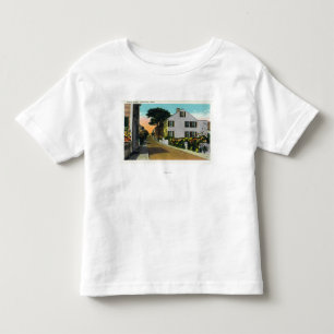 T-shirt Vista da rua do marmelo