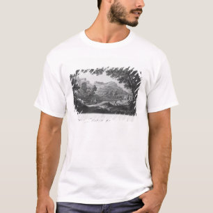 T-shirt Vista da torrente conhecida como o La Sanguese