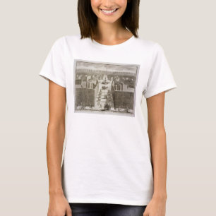 T-shirt Vista das oito estátuas de Castellazzo no a