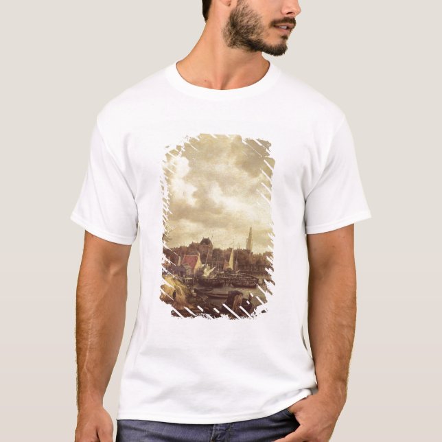 T-shirt Vista de Amsterdão (Frente)