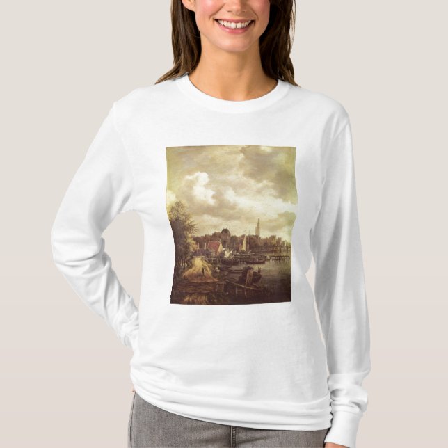 T-shirt Vista de Amsterdão (Frente)
