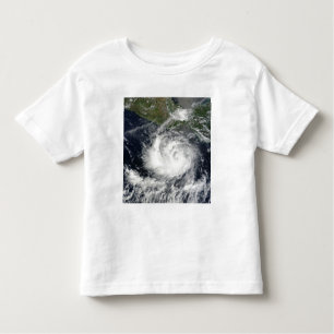T-shirt Vista de satélite da tempestade tropical Darby