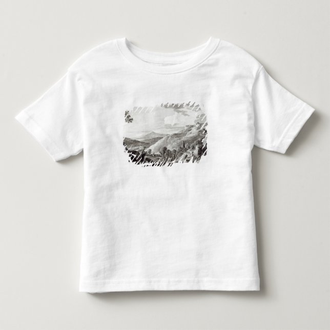 T-shirt Vista de Tarquinia e de Corneto (Frente)