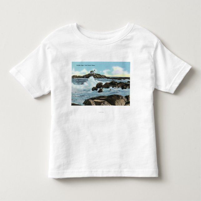 T-shirt Vista do farol do Nubble (Frente)