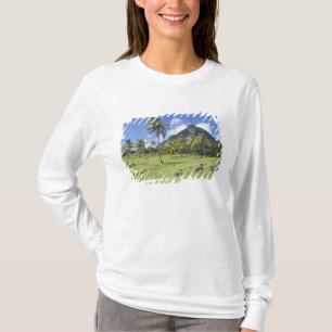 T-shirt vista do Gros Piton ao longo da trilha histórica e