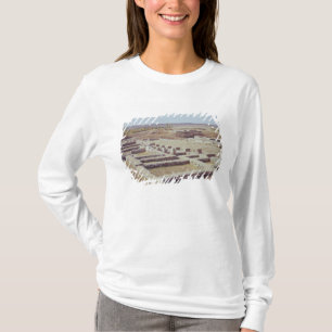 T-shirt Vista do local archaeological, 1450-1200 BC