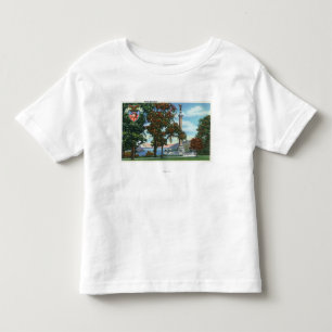 T-shirt Vista do monumento da batalha