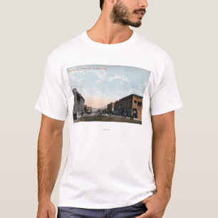 T-shirt Vista do norte da avenida de Wenatchee