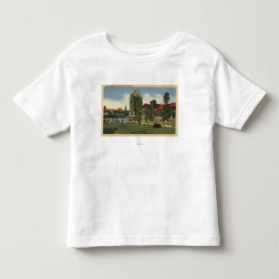 T-shirt Vista do terreno da faculdade estadual de San Jose