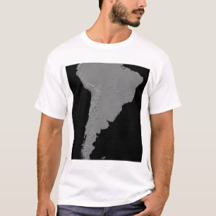T-shirt Vista estereoscopicamente de Ámérica do Sul