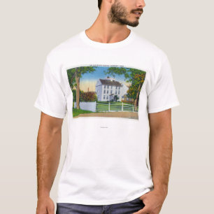 T-shirt Vista exterior da mansão velha de Folger