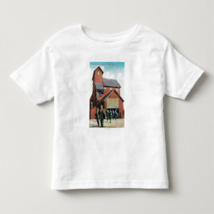 T-shirt Vista exterior de uma mina, retirada dos