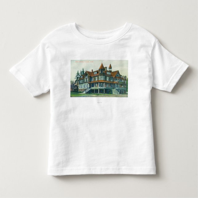T-shirt Vista exterior do hotel Centralia (Frente)