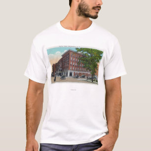 T-shirt Vista exterior do hotel de Carlton