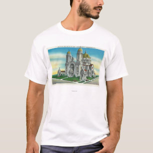 T-shirt Vista exterior do santuário de nossa senhora de