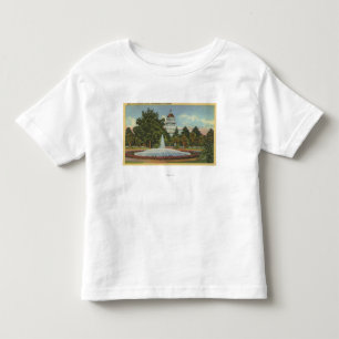 T-shirt Vista ocidental do Capitólio do estado