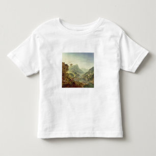 T-shirt Vista panorâmica no Rhine (pares com 59649)