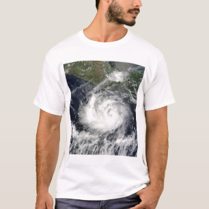 T-shirt Vista satélite da tempestade tropical Darby