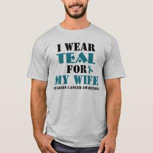 T-shirt Visto Teal For (Adicionar seu próprio nome ou tí