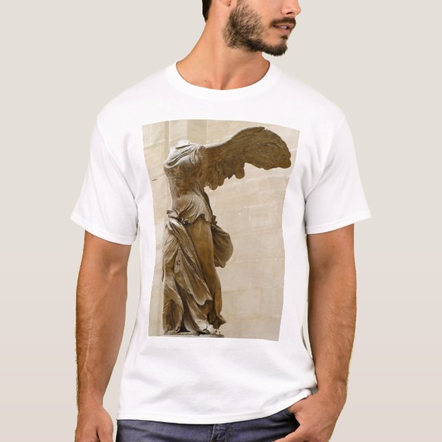 T-shirt Vitória voada de Samothrace (Frente)