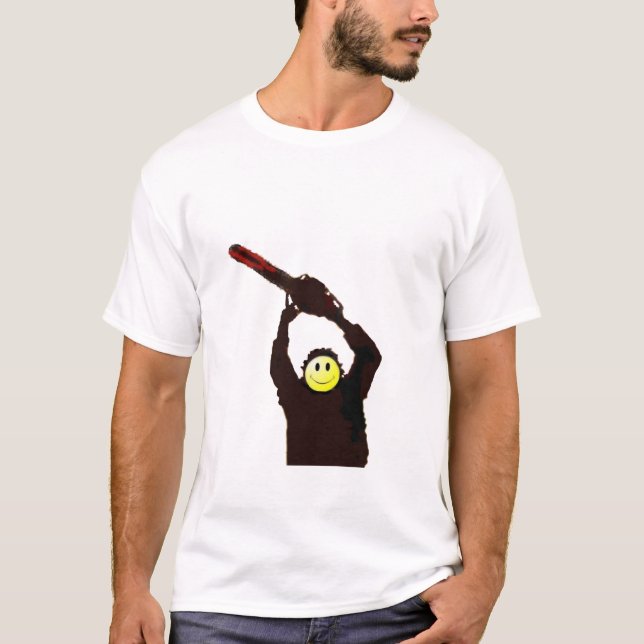 T-shirt Viu-o no bebê das sombras (Frente)