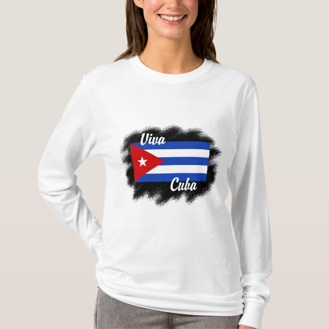 T-shirt Viva Cuba (Frente)