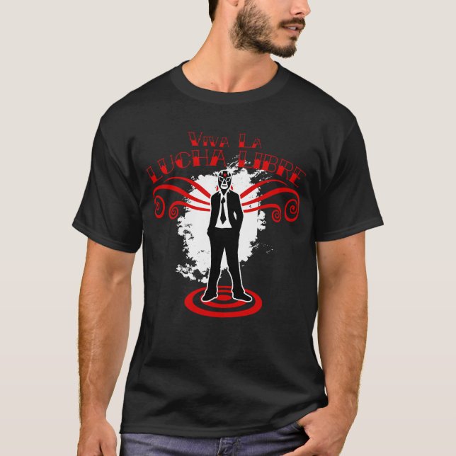 T-shirt Viva La Lucha Libre (Frente)