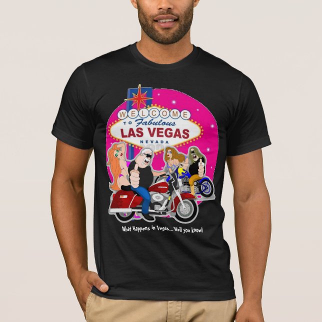 T-shirt Viva Las Vegas (Frente)