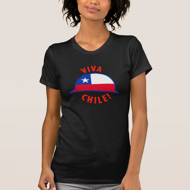 T-shirt Viva o Chile! (Frente)
