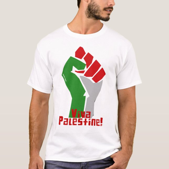 T-shirt Viva Palestina (Frente)