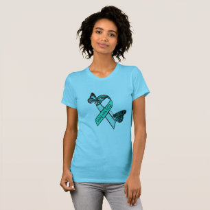 T-shirt Vivendo com a perturbação obsessiva compulsiva d