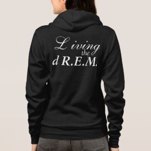 T-shirt Vivendo o Hoodie do velo de dR.E.M