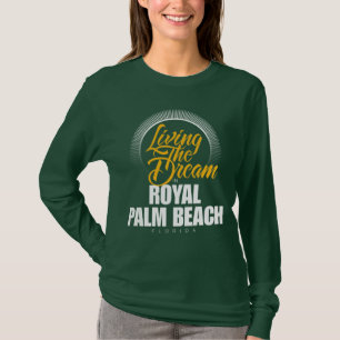 T-shirt Vivendo o sonho no Palm Beach real