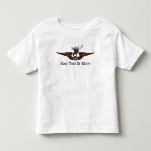 T-shirt Voando Moose Bush Piloto Wings
