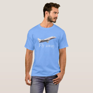 T-shirt Voar para fora