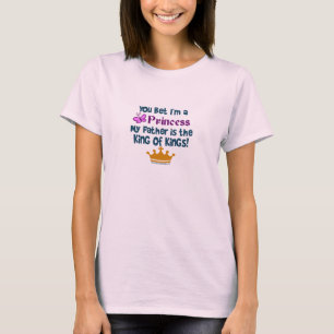 T-shirt Você apostou que eu sou uma princesa