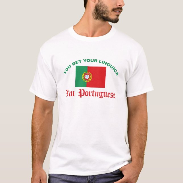 T-shirt Você apostou seu Linguica (Frente)