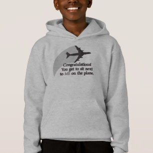 T-shirt Você consegue sentar-se ao lado de mim no plano