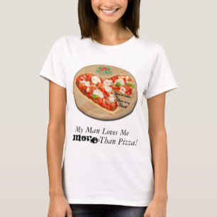 T-shirt Você de Mattenga tomou uma fatia de minha pizza d