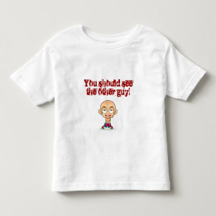 T-shirt Você deve ver a outra cara