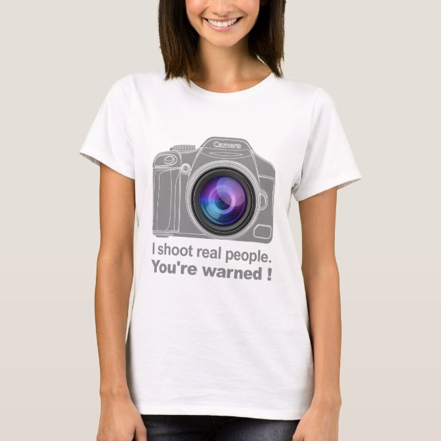 T-shirt Você é advertido! (Frente)