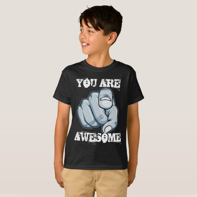 T-shirt Você é impressionante (Frente Completa)