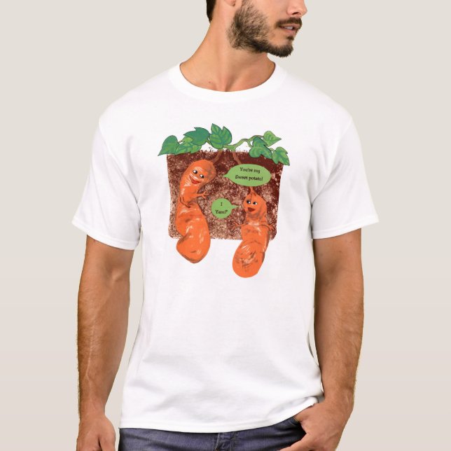T-shirt Você é minha batata doce (Frente)