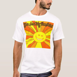 T-shirt Você é minha luz do sol