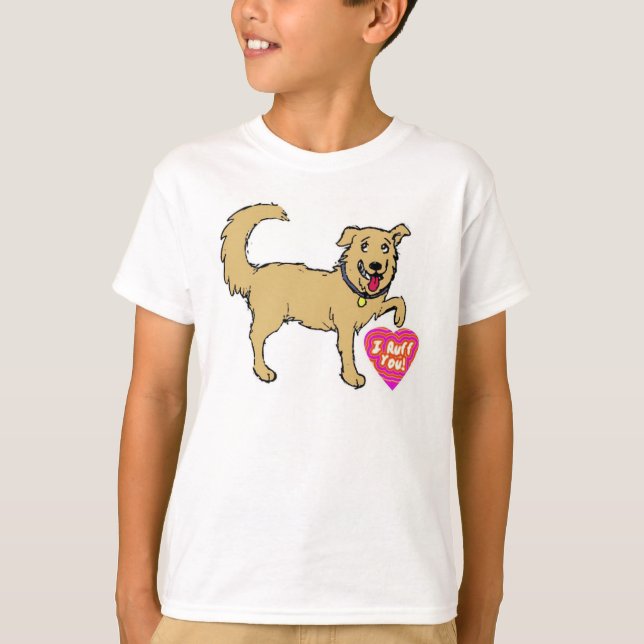T-shirt Você é tão Ruffed! (Frente)